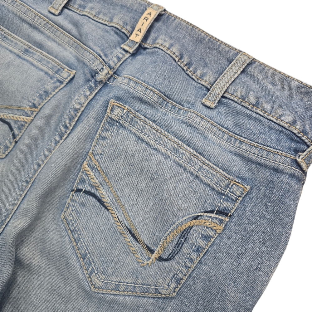 Ariat R.E.A.L. Perfect Rise Arrow Fit Penelope Boot Cut Jean Size 28S ☆ - Picture 4 of 10